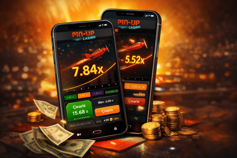 Pin Up Aviator indir və Pin Up Aviator download mobil versiyada Aviator PinUp oyunu